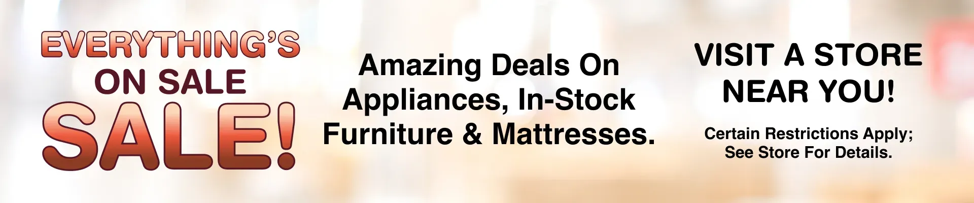 OTT Everything on Sale - Find a Location Near You